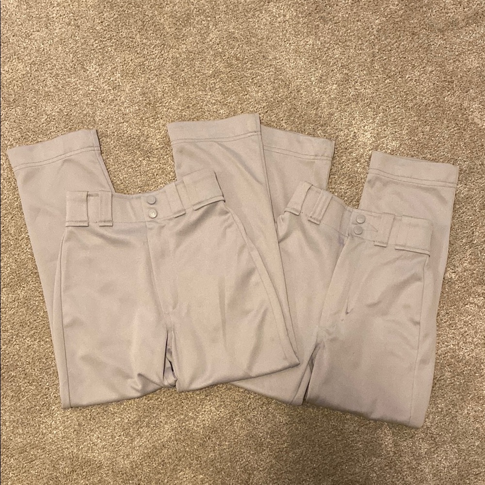 Beige Baseball Pants